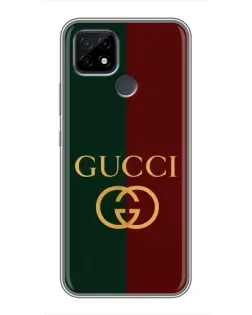 Чохол для Realme C21 з картинкою «Gucci — темно-зелений градієнт»