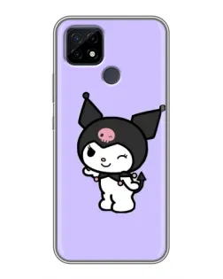 Чохол для Realme C21 з картинкою «Класична Kuromi»