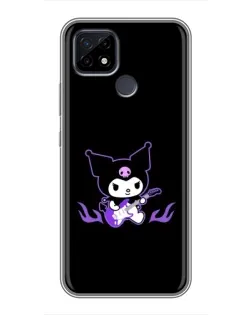 Чохол для Realme C21 з картинкою «Електрична Kuromi»