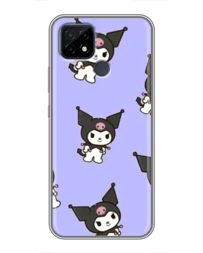 Чохол для Realme C21 з картинкою «Паттерн з Kuromi»