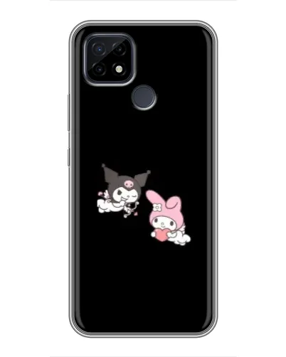 Чохол для Realme C21 з картинкою «My Melody та Kuromi»