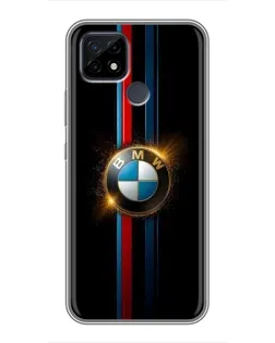 Чохол для Realme C21 з картинкою «BMW M-Power неон»