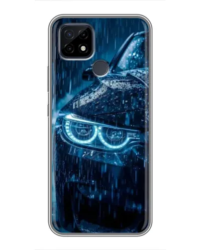 Чохол для Realme C21 з картинкою «BMW під дощем» Чохол для Realme C21 з картинкою «BMW під дощем»