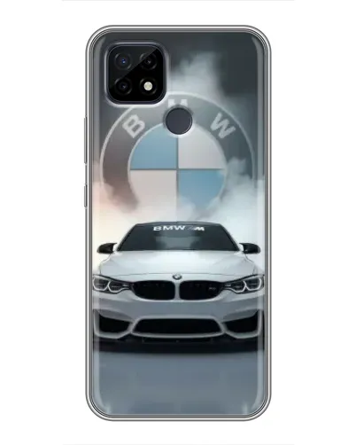Чохол для Realme C21 з картинкою «BMW в білому диму» Чохол для Realme C21 з картинкою «BMW в білому диму»