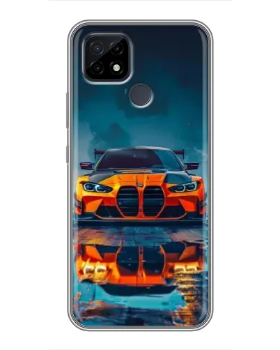 Чохол для Realme C21 з картинкою «BMW — золота емблема» Чохол для Realme C21 з картинкою «BMW — золота емблема»