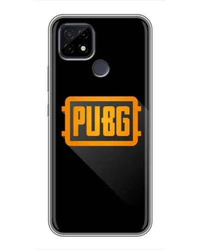 Чохол для Realme C21 з картинкою «PUBG — рамка лого» Чохол для Realme C21 з картинкою «PUBG — рамка лого»
