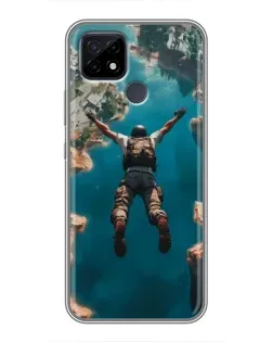 Чохол для Realme C21 з картинкою «PUBG — вільне падіння» Чохол для Realme C21 з картинкою «PUBG — вільне падіння»