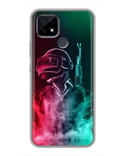 Чохол для Realme C21 з картинкою «PUBG — вогняний воїн» Чохол для Realme C21 з картинкою «PUBG — вогняний воїн»
