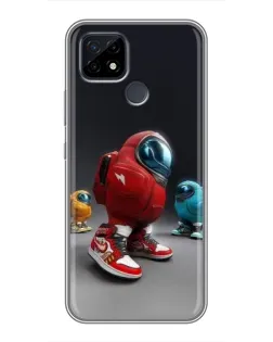 Чохол для Realme C21 з картинкою «Among Us — 3D стиль»