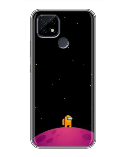 Чохол для Realme C21 з картинкою «Самотній герой на планеті» Чохол для Realme C21 з картинкою «Самотній герой на планеті»