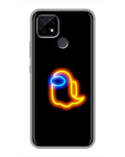 Чохол для Realme C21 з картинкою «Among Us неонове сяйво» Чохол для Realme C21 з картинкою «Among Us неонове сяйво»