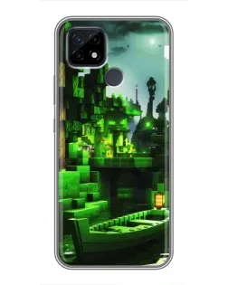 Чохол для Realme C21 з картинкою «Minecraft лісовий пейзаж» Чохол для Realme C21 з картинкою «Minecraft лісовий пейзаж»