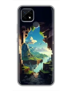 Чохол для Realme C21 з картинкою «Вид з печери» Чохол для Realme C21 з картинкою «Вид з печери»