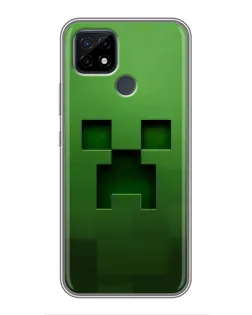 Чохол для Realme C21 з картинкою «Кріпер мікро-дизайн» Чохол для Realme C21 з картинкою «Кріпер мікро-дизайн»