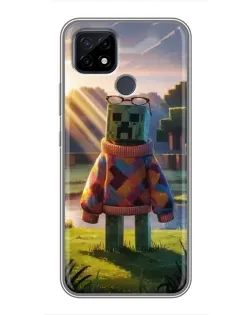 Чохол для Realme C21 з картинкою «Кріпер у светрі» Чохол для Realme C21 з картинкою «Кріпер у светрі»