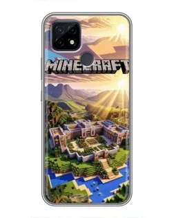 Чохол для Realme C21 з картинкою «Minecraft панорама» Чохол для Realme C21 з картинкою «Minecraft панорама»