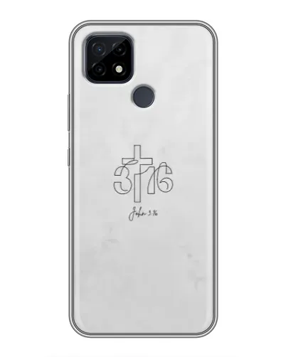 Чохол для Realme C21 з картинкою «Івана 3:16 Хрест» Чохол для Realme C21 з картинкою «Івана 3:16 Хрест»