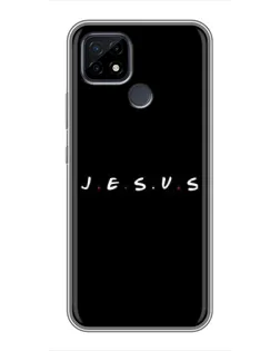 Чохол для Realme C21 з картинкою «Крапки віри J.E.S.U.S.»