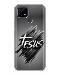 Чохол для Realme C21 з картинкою «Напис Jesus Graffiti»