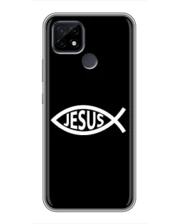 Чохол для Realme C21 з картинкою «Класичний Jesus»