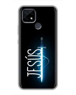 Чохол для Realme C21 з картинкою «Меч Духа Jesus»