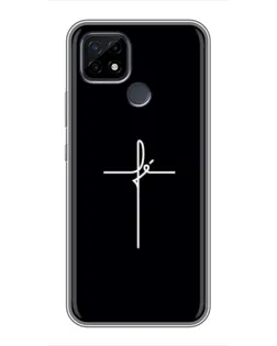 Чехол для Realme C21 с картинкой «Тонкий крест» Чехол для Realme C21 с картинкой «Тонкий крест»