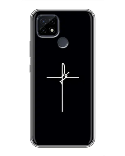 Чехол для Realme C21 с картинкой «Тонкий крест» Чехол для Realme C21 с картинкой «Тонкий крест»