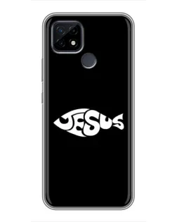 Чехол для Realme C21 с картинкой «Рыба Jesus» Чехол для Realme C21 с картинкой «Рыба Jesus»