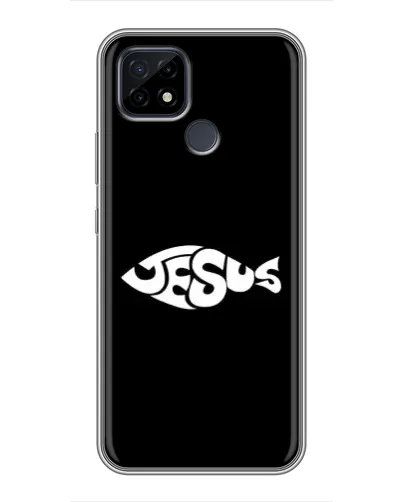 Чехол для Realme C21 с картинкой «Рыба Jesus» Чехол для Realme C21 с картинкой «Рыба Jesus»