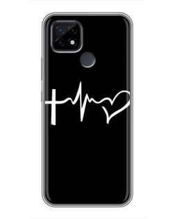 Чехол для Realme C21 с картинкой «Пульс веры» Чехол для Realme C21 с картинкой «Пульс веры»
