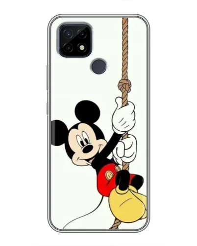 Чехол для Realme C21 с картинкой «Mickey на канате»