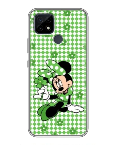 Чехол для Realme C21 с картинкой «Mickey в клетку»