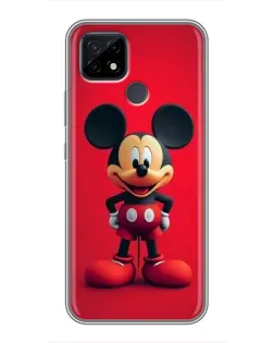 Чехол для Realme C21 с картинкой «Mickey в полный рост»