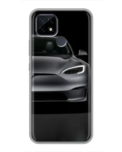 Чохол для Realme C21 з картинкою «Tesla Model S Look» Чохол для Realme C21 з картинкою «Tesla Model S Look»