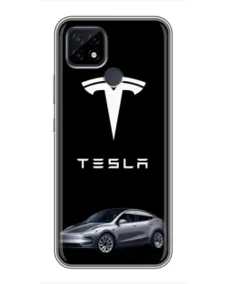 Чохол для Realme C21 з картинкою «Tesla Model Y» Чохол для Realme C21 з картинкою «Tesla Model Y»