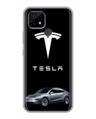 Чохол для Realme C21 з картинкою «Tesla Model Y» Чохол для Realme C21 з картинкою «Tesla Model Y»
