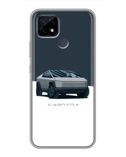 Чохол для Realme C21 з картинкою «Сріблястий Cybertruck Tesla» Чохол для Realme C21 з картинкою «Сріблястий Cybertruck Tesla»