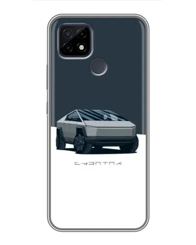 Чохол для Realme C21 з картинкою «Сріблястий Cybertruck Tesla» Чохол для Realme C21 з картинкою «Сріблястий Cybertruck Tesla»