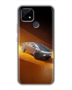 Чохол для Realme C21 з картинкою «Cybertruck у пустелі» Чохол для Realme C21 з картинкою «Cybertruck у пустелі»