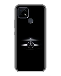 Чохол для Realme C21 з картинкою «Mercedes — абстрактні лінії»