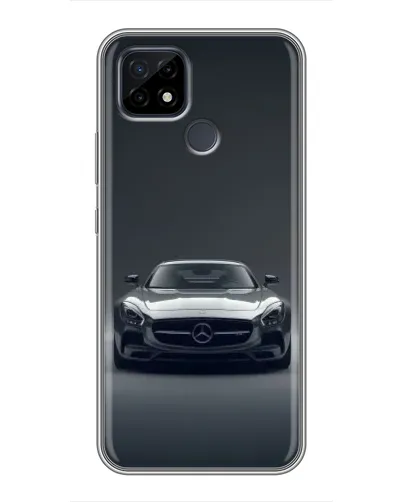 Чохол для Realme C21 з картинкою «Mercedes на чорному» Чохол для Realme C21 з картинкою «Mercedes на чорному»