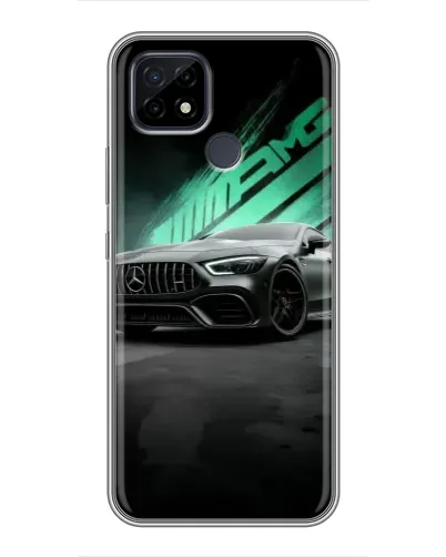 Чохол для Realme C21 з картинкою «Темний Mercedes AMG» Чохол для Realme C21 з картинкою «Темний Mercedes AMG»