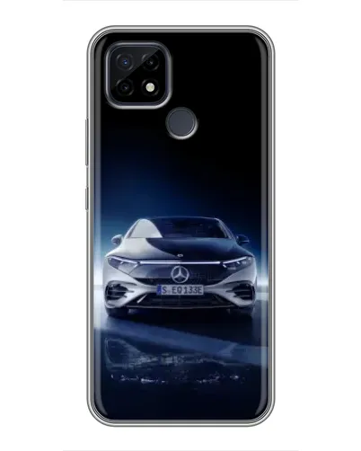 Чохол для Realme C21 з картинкою «Нічний Mercedes EQ» Чохол для Realme C21 з картинкою «Нічний Mercedes EQ»