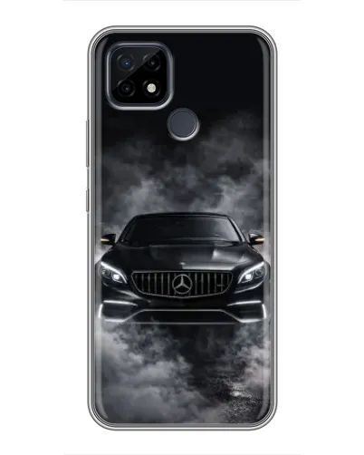 Чохол для Realme C21 з картинкою «Mercedes у диму» Чохол для Realme C21 з картинкою «Mercedes у диму»