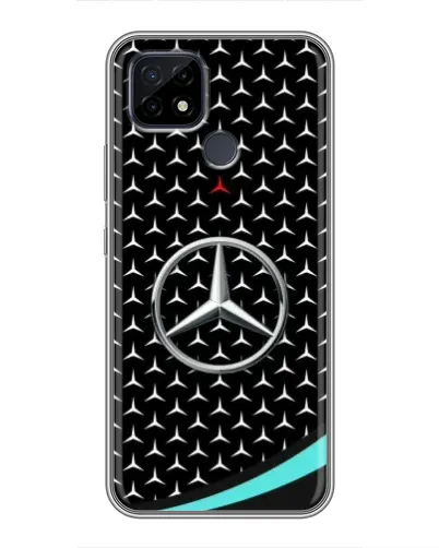 Чохол для Realme C21 з картинкою «Mercedes — бірюзовий акцент» Чохол для Realme C21 з картинкою «Mercedes — бірюзовий акцент»