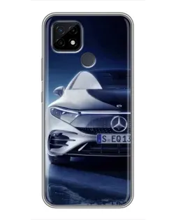 Чохол для Realme C21 з картинкою «Mercedes EQ — майбутнє»