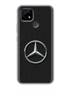 Чохол для Realme C21 з картинкою «Карбоновий Mercedes стиль» Чохол для Realme C21 з картинкою «Карбоновий Mercedes стиль»
