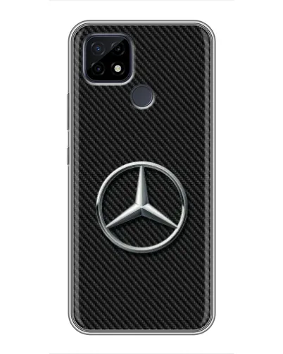 Чохол для Realme C21 з картинкою «Карбоновий Mercedes стиль» Чохол для Realme C21 з картинкою «Карбоновий Mercedes стиль»