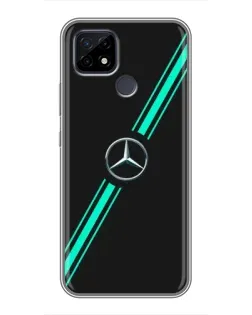Чохол для Realme C21 з картинкою «Спортивні лінії Mercedes» Чохол для Realme C21 з картинкою «Спортивні лінії Mercedes»