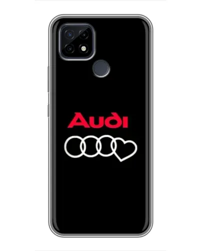 Чохол для Realme C21 з картинкою «Логотип Audi Heart» Чохол для Realme C21 з картинкою «Логотип Audi Heart»